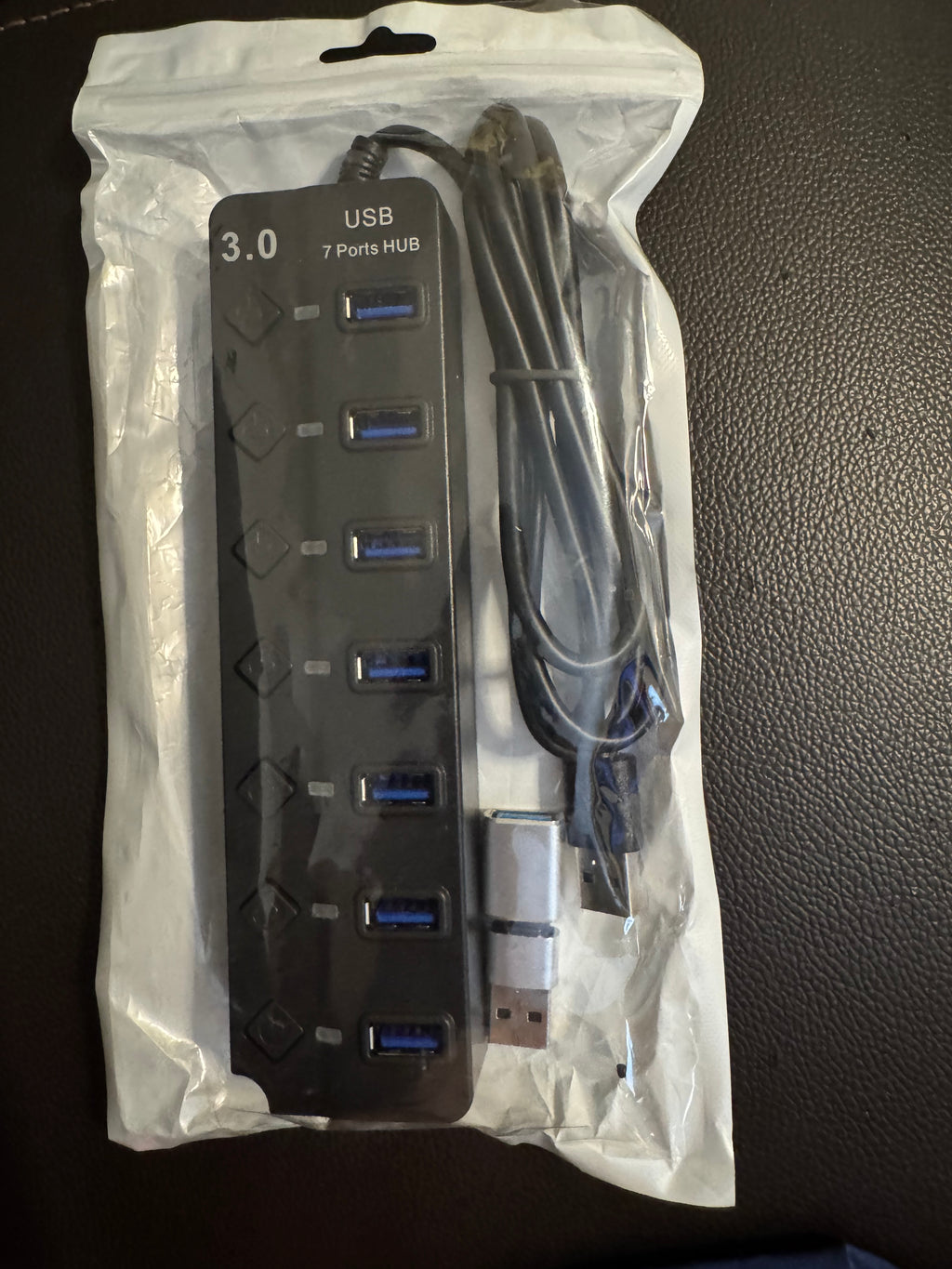 7 Port USB 3.0 Hub Splitter