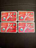 Cleaings Mini Brushes with Mint Toothpaste (4 x 24 Pack)